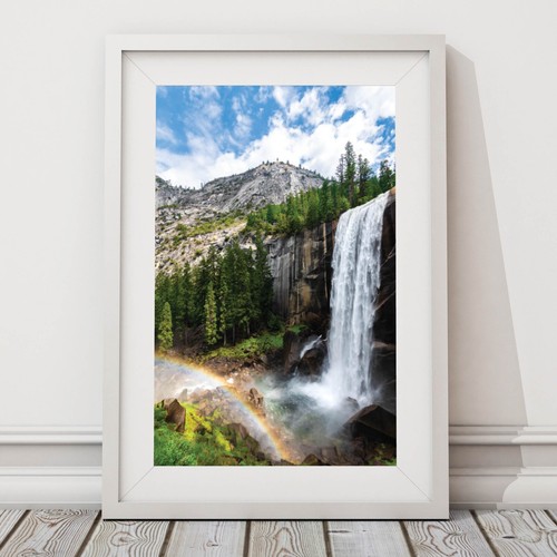 Vernal Falls mit Regenbogen Yosemite Wanddruck Yosemite Nationalpark Fotografie - Bild 2 von 4
