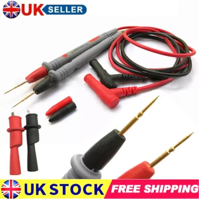 QNGENET For Universal Digital Multimeter Multi Meter Test Lead Probe Wire Pen Cable