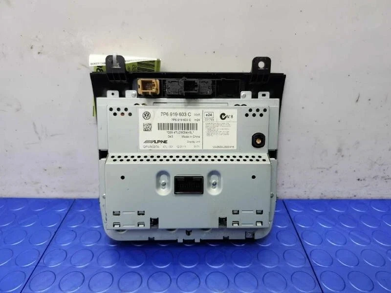 2011-2015 VOLKSWAGEN TOUAREG Info Touchscreen Radio Navi Display 7P6919603C OEM Foto 4 de 4