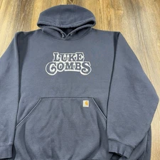 Luke Combs Carhartt Hoodie Mens 4XL Bootleggers Skull Tour Concert Sweatshirt