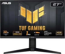 ASUS TUF Gaming VG27AQML1A 27" QHD 260Hz Monitor with ELMB Sync & HDR 400