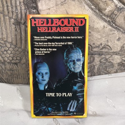 Hellbound Hellraiser II 2 (VHS) Hell Raiser Bound Untested FREE SHIPPING