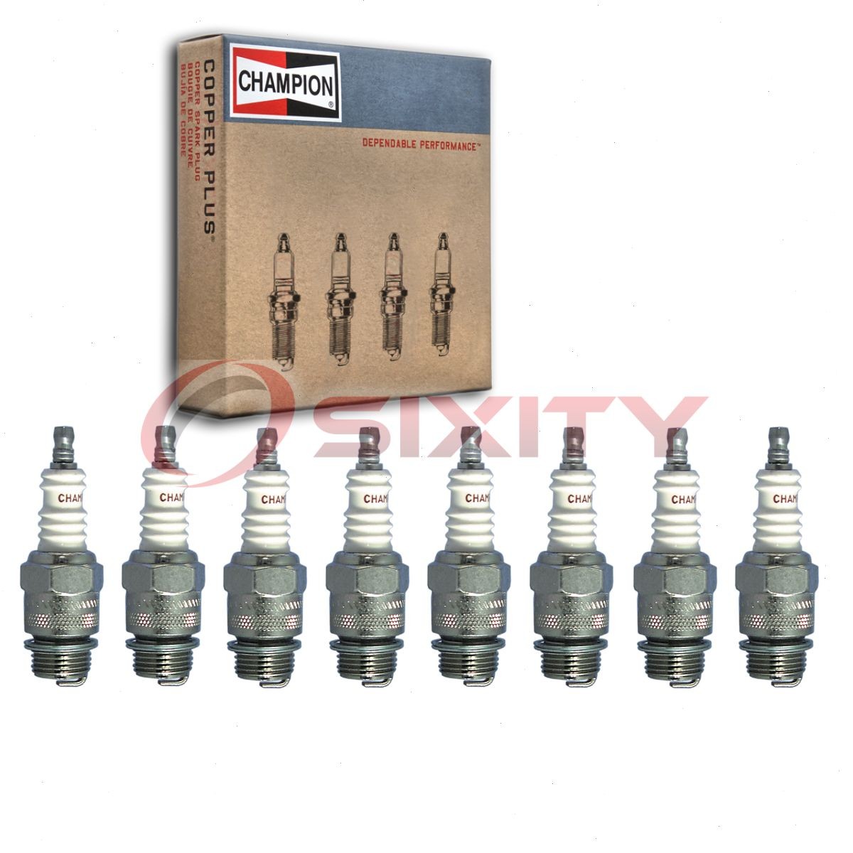 8 pc Champion Industrial Spark Plugs for 1934 Graham Model 69 Ignition ou