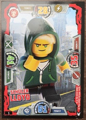 001 - Student Lloyd - Heroes Card - LEGO Ninjago Series 3