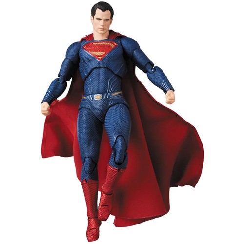 16cm DC Superman MAFEX 057 Justice League Super Man Actionfigur Sammlung - Bild 7 von 23