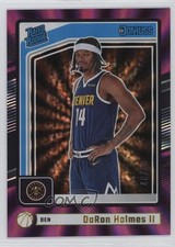 2024-25 Panini Donruss Rated Rookie Holo Purple Laser 46/99 DaRon Holmes II 12fl