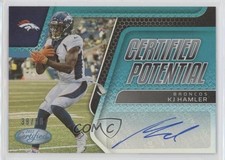 2022 Certified Potential Signatures Mirror Teal 39/50 KJ Hamler #CPS-KH Auto m5e