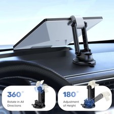 Vehicle Suction Cup Mount 360  Adjustable Bracket for Compact Satellite Devices