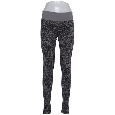 Zumba, Sportleggings, Größe: M, Marvelous, Grau/Schwarz, Print, Scuba #WZN