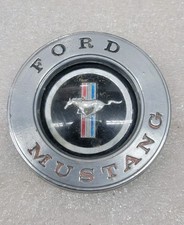 1965 66 Ford Mustang Steering Wheel Center Emblem Horn Button Trim