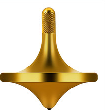 Stainless Steel Spinning Top, Premium Exquisite Perfect Balance Well Made Metal