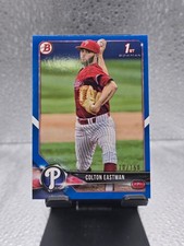 2018 Bowman Draft Paper Colton Eastman 1st Bowman Blue 110/150!