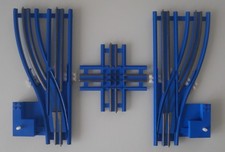 Top Stato: Lego 12V Ferrovia Blu Scambi Nel Set Sinistra/Destra! + Incrocio!