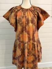 Ulla Johnson Isolde Dress Puff Sleeve Size 0 Oversized