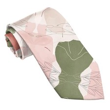 Ties for Men Necktie Cotton Printed Floral Ties Formal Classic At13-color Block