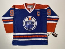 NWT CCM Vintage Edmonton Oilers Wayne Gretzky # 99 Captain C Jersey Size 48