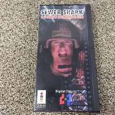 Sewer Shark 3DO Long Box Complete (Manual & Reg. Card) - Tested & Working
