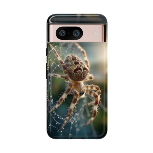 Brown Spider Wet Dew Web Phone Case for iPhone, Samsung Galaxy, Pixel - 第 234/241 張圖片