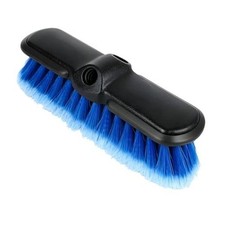 Car Wash Brush Head, Soft Bristle Outdoor Broom Scrub Brush Attachment for Blue