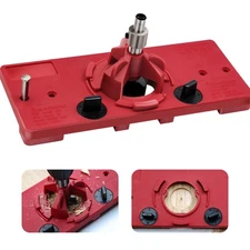 Vigtayue 35mm Hinge Drilling Jig Hole Guide Woodworking Tools, Concealed Hing...