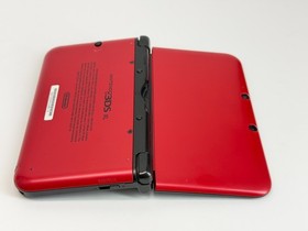 Nintendo 3DS XL Red/Black Handheld System Bundle w/Super Smash Bros & Charger