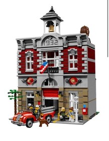 LEGO 10197 Fire Brigade Advanced models Modular Buildings 2009 Complete