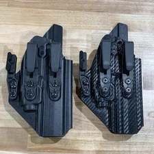4Bros Holster Right Hand IWB fits FN 509 LS Edge w/TLR-8A Black Carbon Fiber