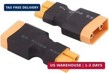 2pcs Male XT90 XT-90 to Female XT60 XT-60 Connector Adapter C95-2