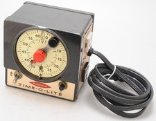 Time-O-Lite Model P-72 Darkroom Enlarger Timer TESTED WORKING