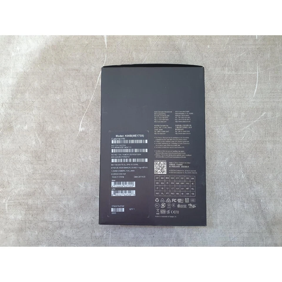 Asus Memo Pad HD7 K00B (ME173X) Android Tablet White 7.0" LCD Screen (1GB+16GB) - Image 4 of 4