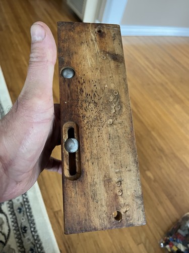 E-Z Just Banco de pruebas de madera para modelos de motores de aviones banco de pruebas de colección - Imagen 3 de 3