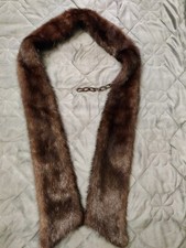 ELEGANTER VINTAGE NERZ SCHAL STOLA 70er Jahre – TOP Zustand & Qualität