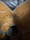 Black Jack Men's Ostrich Leather Western Boots Star Design Black Tan Size 12  — photo 4