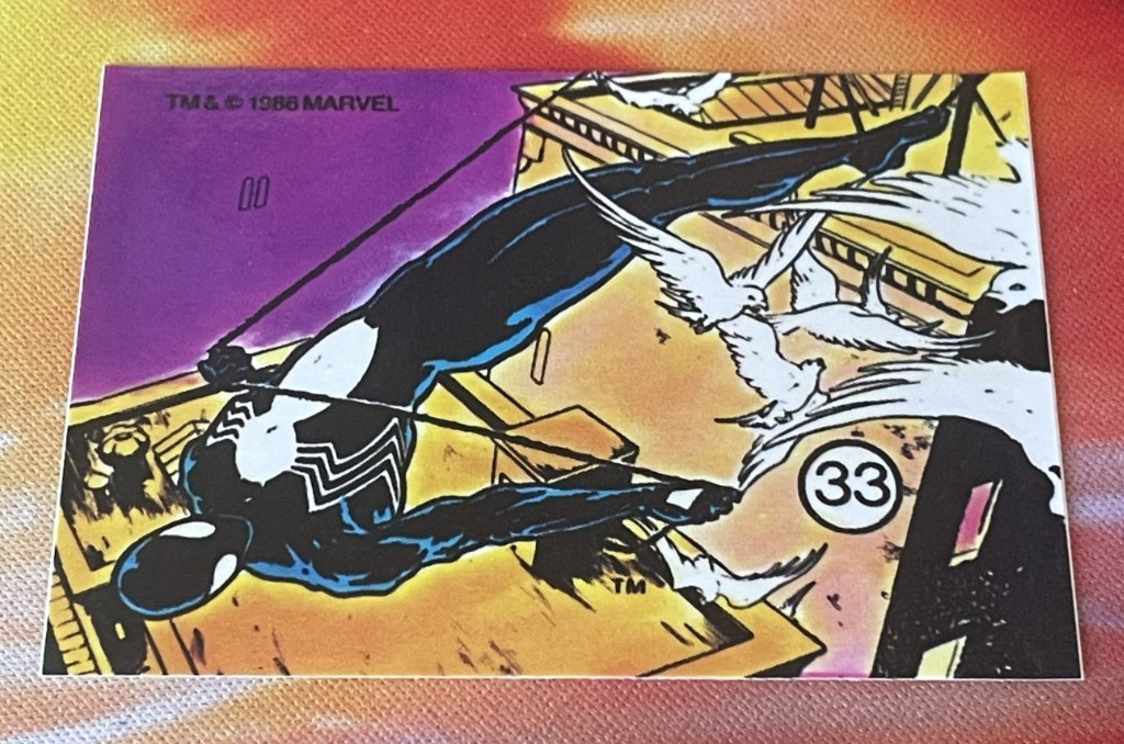 1986 Comic Images - Marvel Universe Sticker - Spider-Man - #33