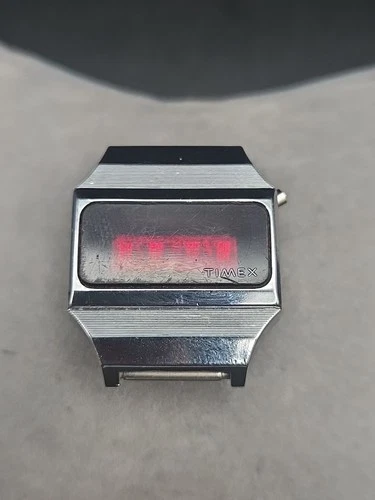 Vintage Timex Red LED 25mm Ladies Watch