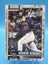 2026 Topps Series 1 #55 Warming Bernabel Colorado Rockies RC Dynamite Foil