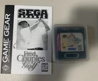 Fred Couples Golf (Sega Game Gear) Original Game Cart
