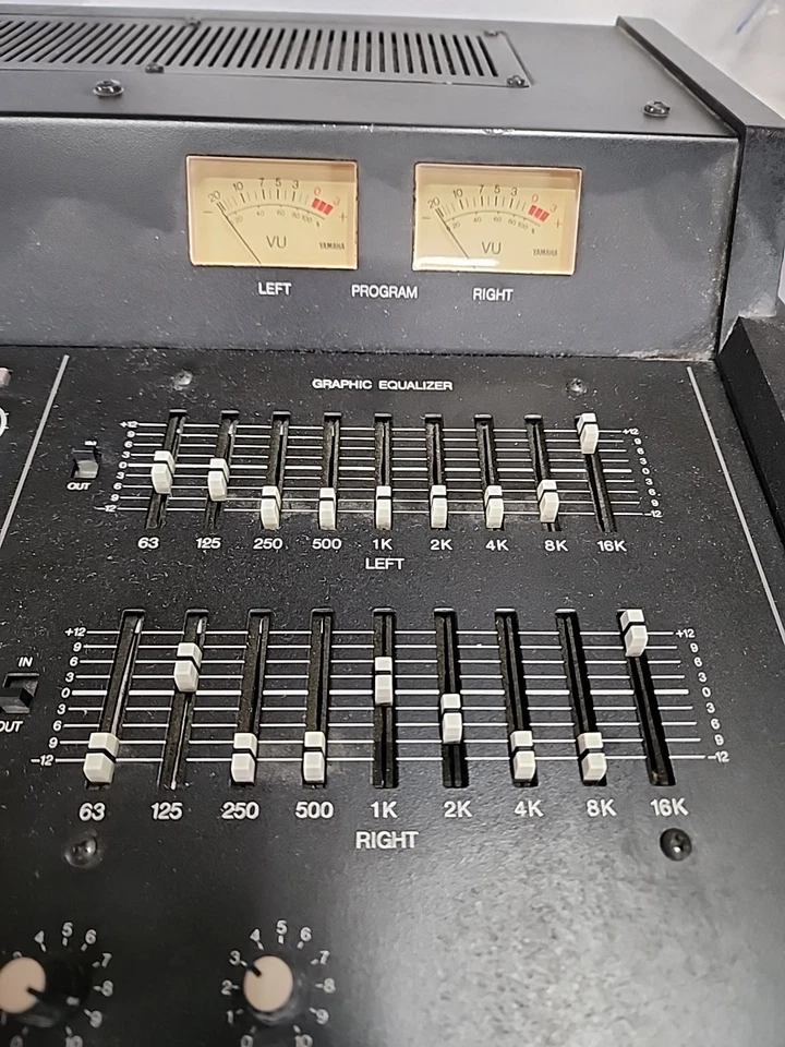 Yamaha EMX 150 Mezclador Integrado 500 Vatios De Colección Analógico Raro Probado  Foto 3 de 4