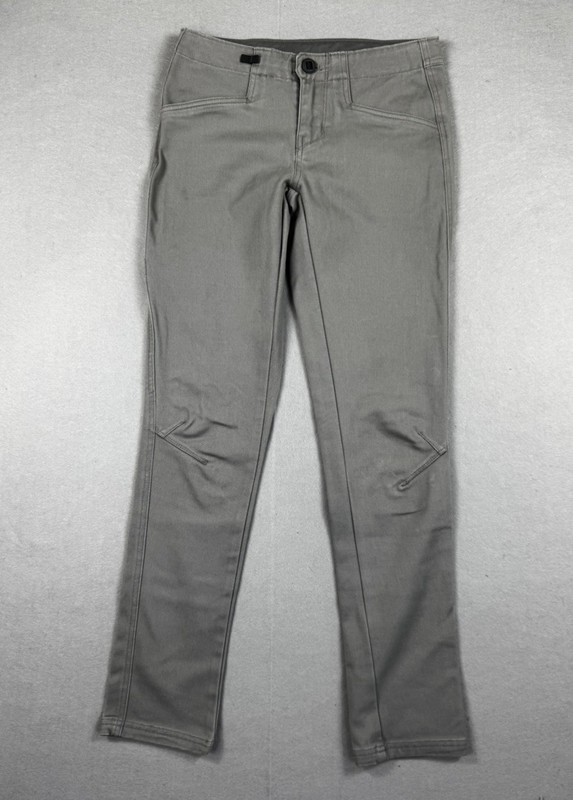 Patagonia Escala Rock Pants Women's Size 2 Gray Organic Cotton Stretch 