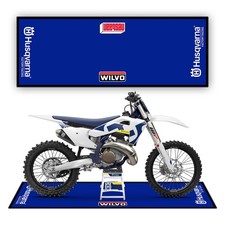 For Husqvarna 701 401 Garage Pit Mat Factory Racing Rug Display Mat 22080cm