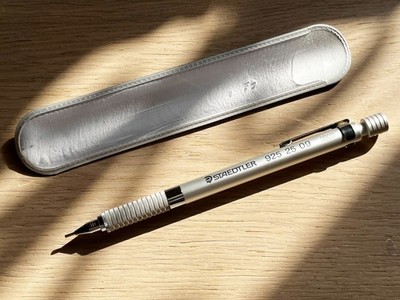 New Vintage STAEDTLER 925 25-09 0.9mm Mechanical Pencil Silver