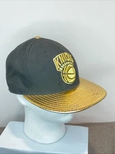 New Era. NYNicks. Belt Buckle Adjustable. Gold Accents. Hat/cap 9fifty HWC