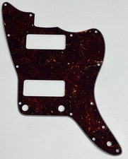 4 Ply Brown Tortoise Pickguard Fit US Jazzmaster P90 No rhythm control Style