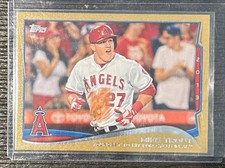 2014 Topps Checklist Mike Trout #364 Orange. 1104/2014