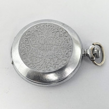 Vintage CASE Ornament Pocket Watch USSR MOLNIJA SOVIET case Watch