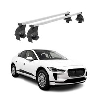 Menabo DachträGer GrundtäGer FüR Jaguar I-Pace 2018-2024 50Kg Stahl Silber 2 Tlg