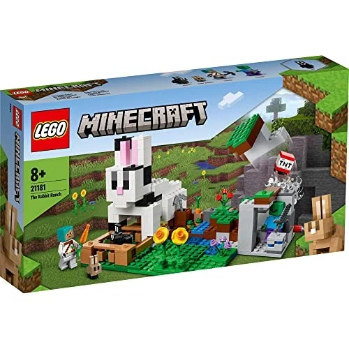 LEGO Minecraft Rabbit Farm 21181 Toy Block Present Video Game Animal Boys Girls - Image 2 of 4