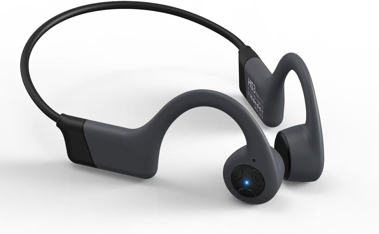 Bone Conduction Headphones - Open-Ear Headphones with MIC, Bluetooth 5.4, 20Hr L-image