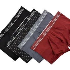 Calvin Klein Microfiber 4 pack Low Rise Trunk NP27920 601, Sz L