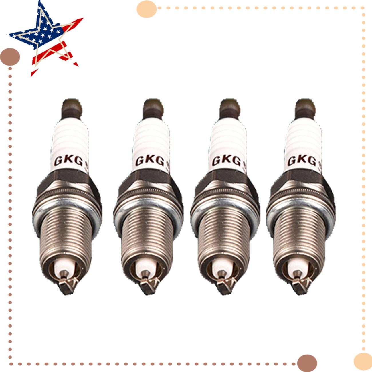 4Pcs Iridium Spark Plugs Fits Honda CRX 1.6L L4 1988-1991 9117565 T